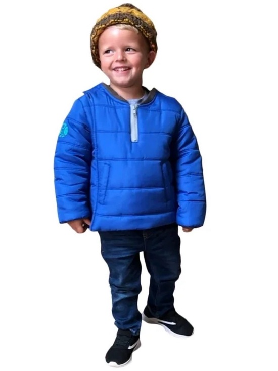 Buckle Me Baby Coats Other - Buckle Me Baby Coats Blue Toasty Car Seat Coat